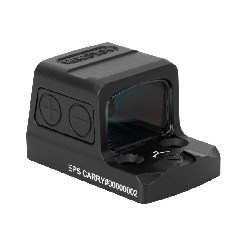 HOLOSUN ドットサイト EPS-RD2 Open Reflex Holosun EPS Carry Red 2 Open Reflex Sight, 2-MOA Red Dot