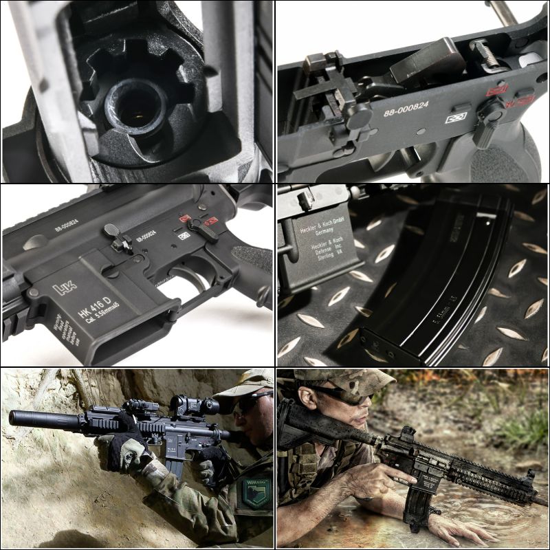 VFC Umarex HK416 エクステンションバレル付 V3 ガスブローバック BK 正規日本版