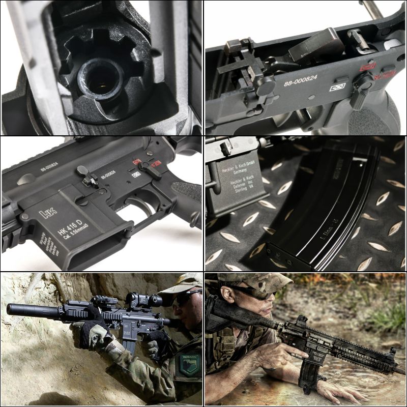 VFC Umarex HK416 エクステンションバレル付 V3 ガスブローバック BK