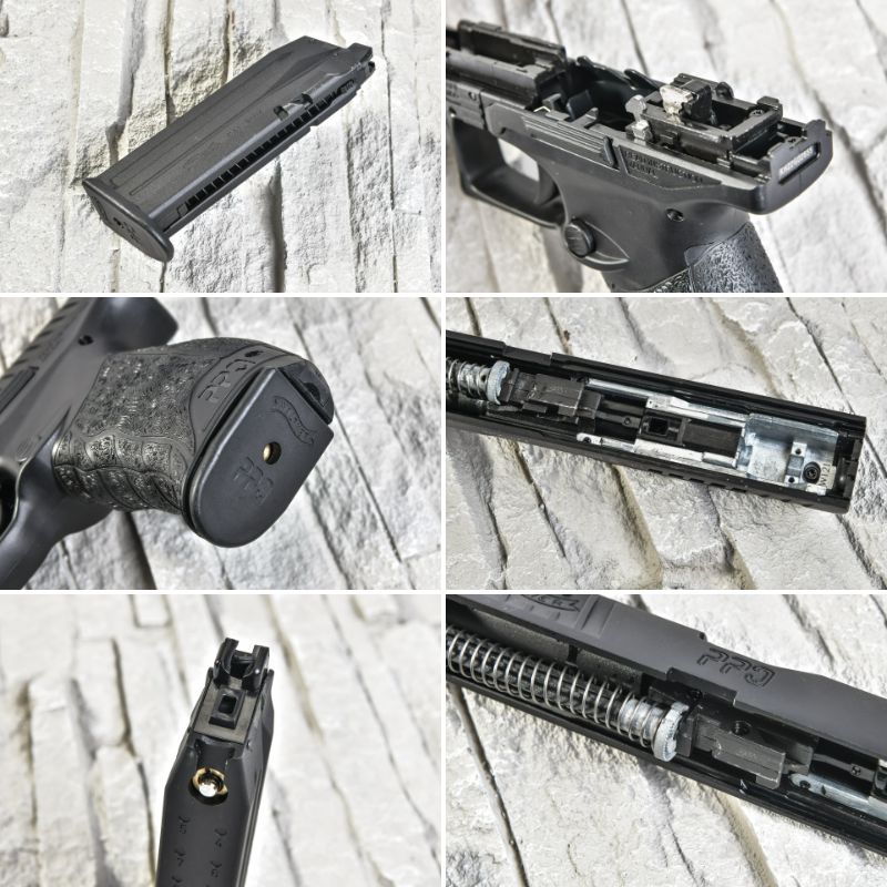 VFC WALTHER ワルサー New PPQ M2 4inch Slide ガスブローバック 正規日本版 ダブルマグ［予備マガジン付属］[SA3-PPQM2_S-BK02]