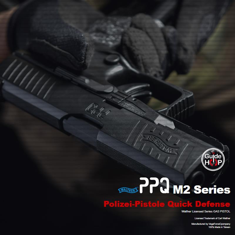 VFC WALTHER ワルサー New PPQ M2 4inch Slide ガスブローバック 正規日本版 ダブルマグ［予備マガジン付属］[SA3-PPQM2_S-BK02]