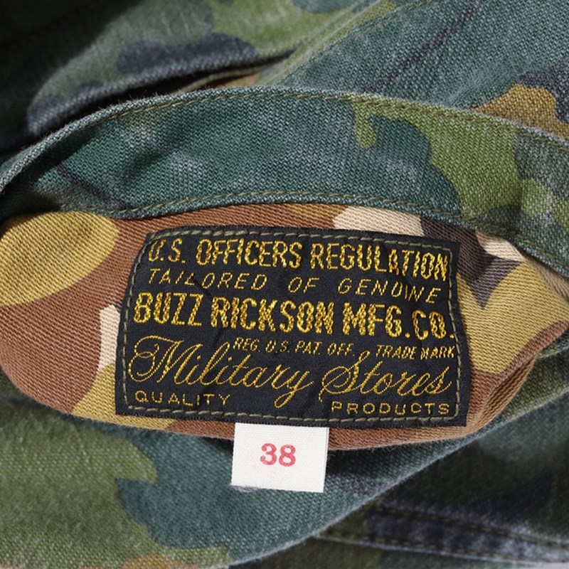 BUZZ RICKSON'S / バズリクソンズ ミッチェルパターン/カモフラージュ パーカー CIVILIAN モデル CAMOUFLAGE 38(M)  [BR15519]