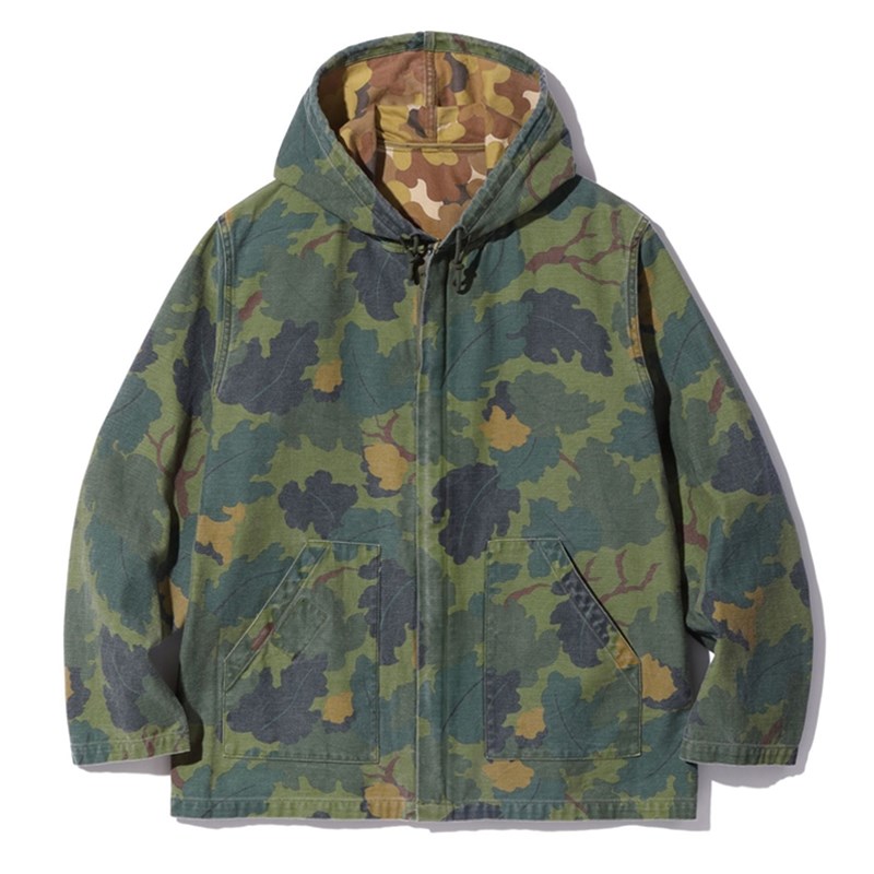 BUZZ RICKSON'S / バズリクソンズ ミッチェルパターン/カモフラージュ パーカー CIVILIAN モデル CAMOUFLAGE 38(M)  [BR15519]