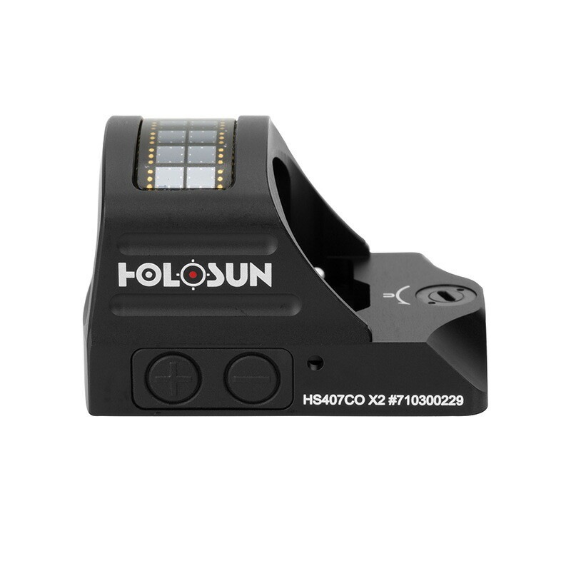 HOLOSUN HS407CO X2 Open Reflex レッド サークルサイト ソーラーモデル