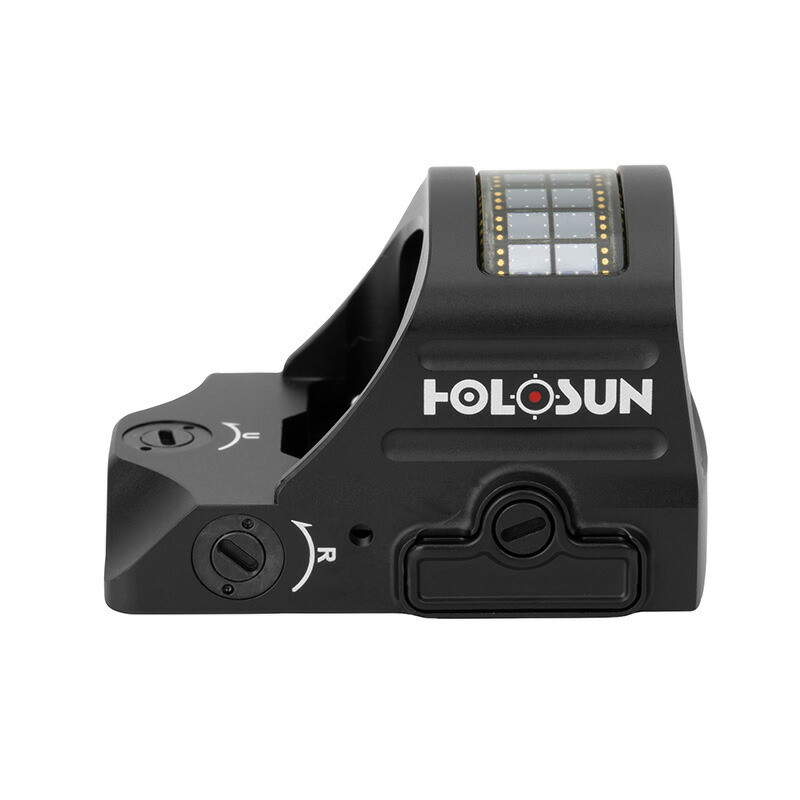 HOLOSUN HS407C X2 Open Reflex レッド ドットサイト ソーラーモデル