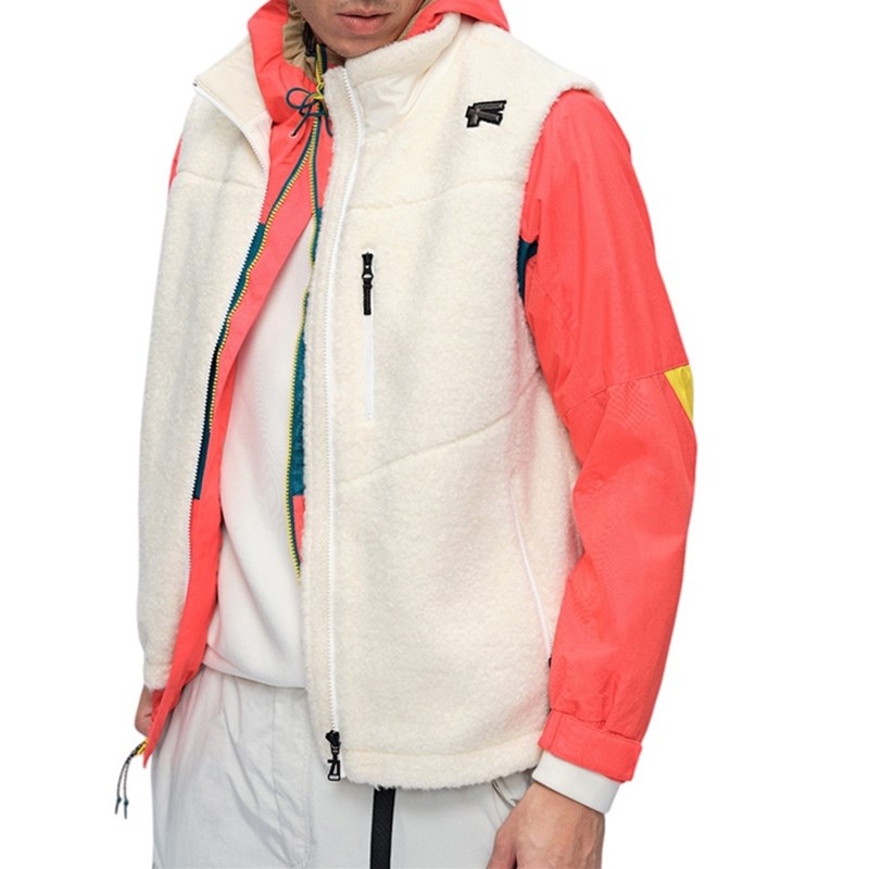 FOOXMET / フォックスメット 知能温度調整システム搭載 メンズ ラムウール ヒーター ベスト [FM123C10106] 