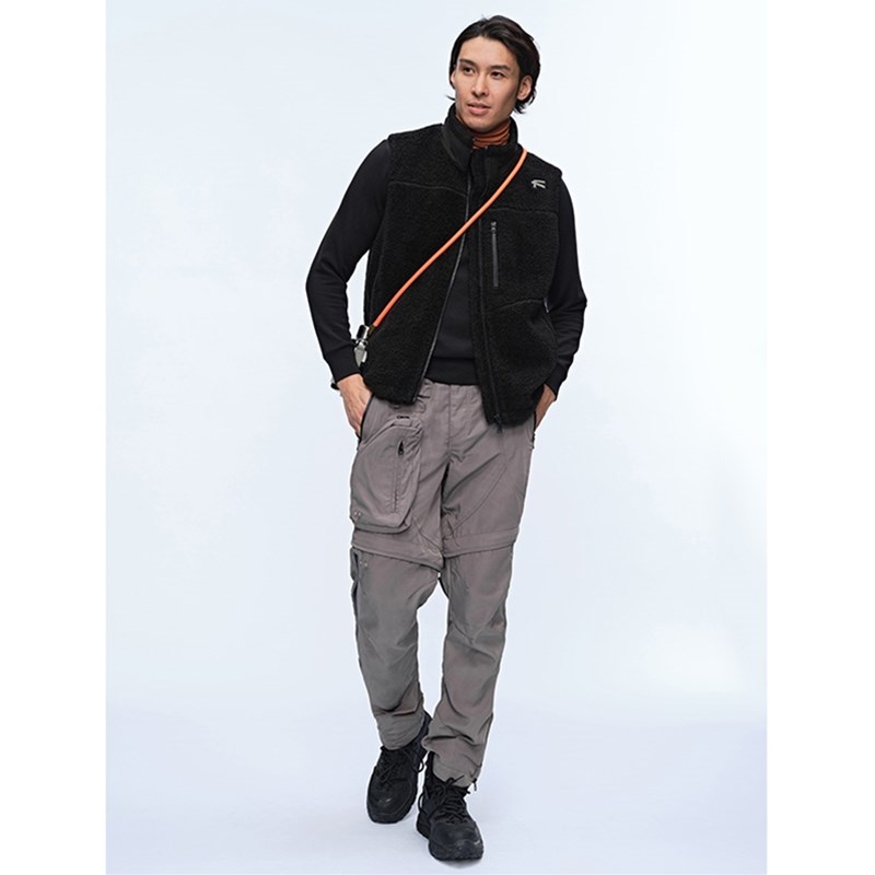 FOOXMET / フォックスメット 知能温度調整システム搭載 メンズ ラムウール ヒーター ベスト [FM123C10106] 