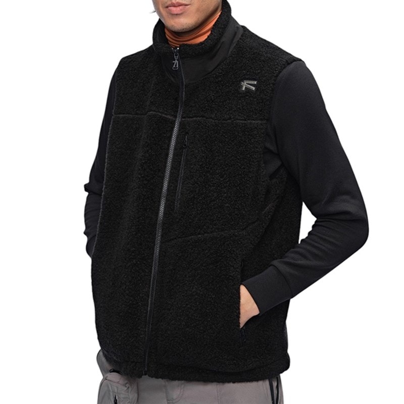 FOOXMET / フォックスメット 知能温度調整システム搭載 メンズ ラムウール ヒーター ベスト [FM123C10106] 