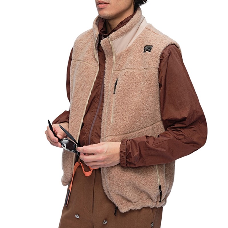 FOOXMET / フォックスメット 知能温度調整システム搭載 メンズ ラムウール ヒーター ベスト [FM123C10106] 