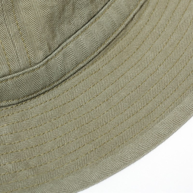 BUZZ RICKSON'S / バズリクソンズ AVIATION ASSOCIATES O.D. HERRINGBONE アーミー ハット Olive Drab 7_1/4  [BR02537] 
