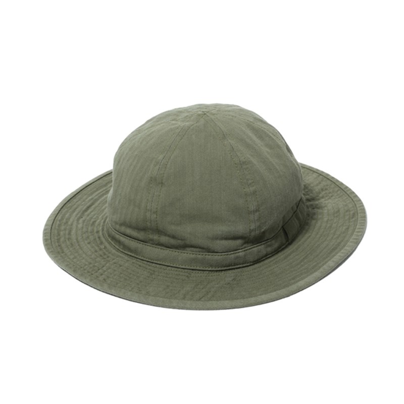 BUZZ RICKSON'S / バズリクソンズ AVIATION ASSOCIATES O.D. HERRINGBONE アーミー ハット Olive Drab 7_1/4  [BR02537] 