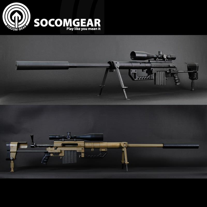 SOCOMGEAR CHEYTAC M200用 サイレンサー BK 刻印入 数量限定 日本国内当社独占販売