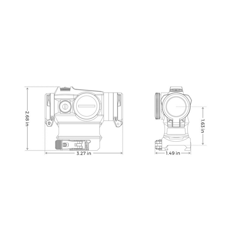 HOLOSUN HS515GM Micro レッド サークルドットサイト