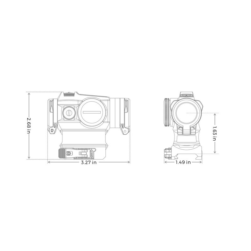 HOLOSUN HS515GM Micro レッド サークルドットサイト 