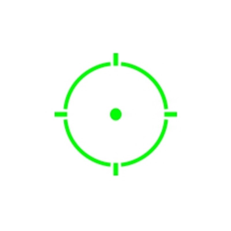 HOLOSUN SCS-PDP-GR Open Reflex Solar Charging グリーンドット ダットサイト BK