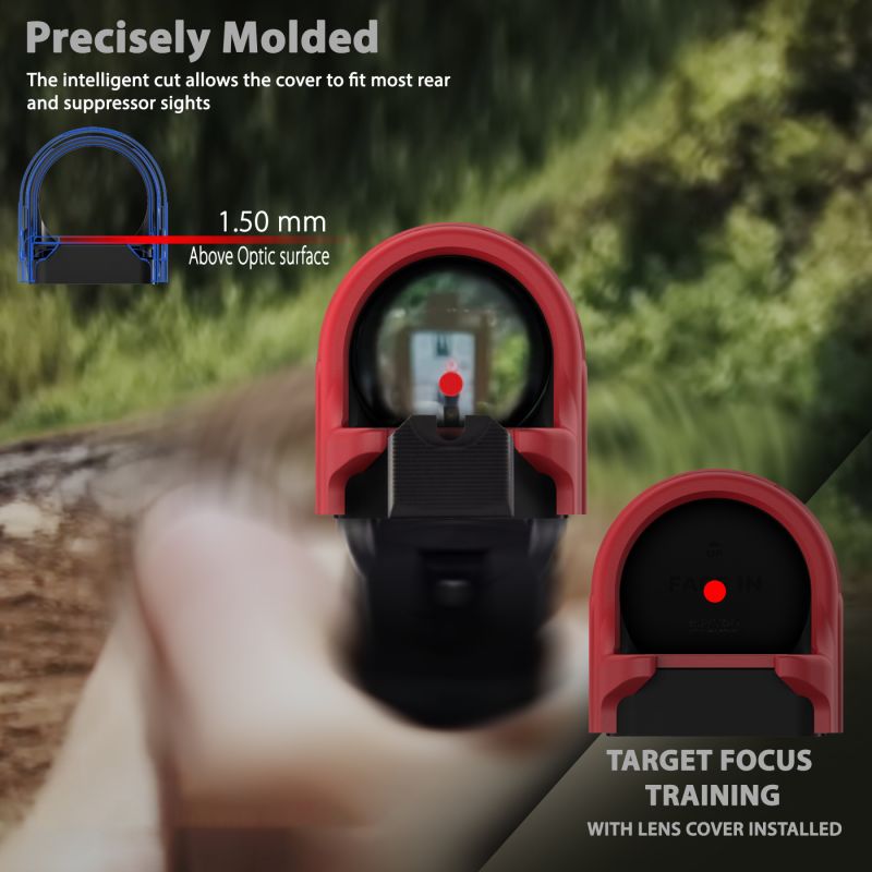 OpticGard / オプティックガード Trijicon SRO用 スコープカバー