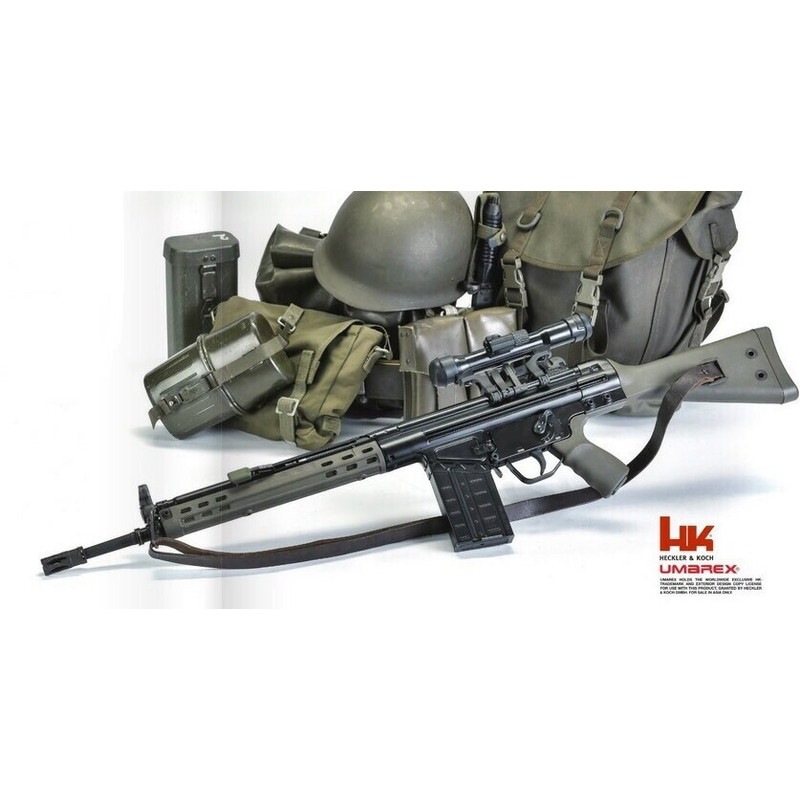 ブローバックガスガン【送料込み】 UMAREX (VFC) HK G3A3 ガスブローバック ライフル セット】VFC Umarex