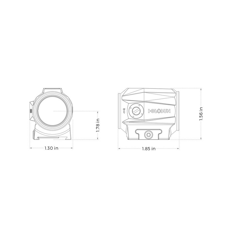 HOLOSUN SCRS GR 2 グリーンドット ダットサイト