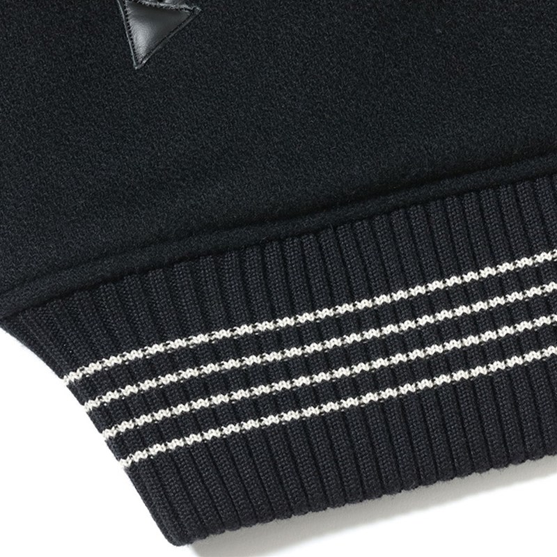 WHITESVILLE / ホワイツビル 30oz. WOOL MELTON アワードジャケット “MAVERICKS” Black 38(M)[WV15605]