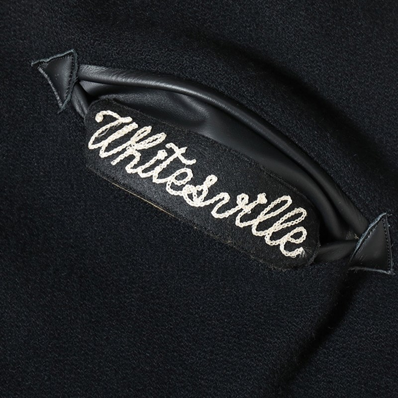 WHITESVILLE / ホワイツビル 30oz. WOOL MELTON アワードジャケット “MAVERICKS” Black 38(M)[WV15605]