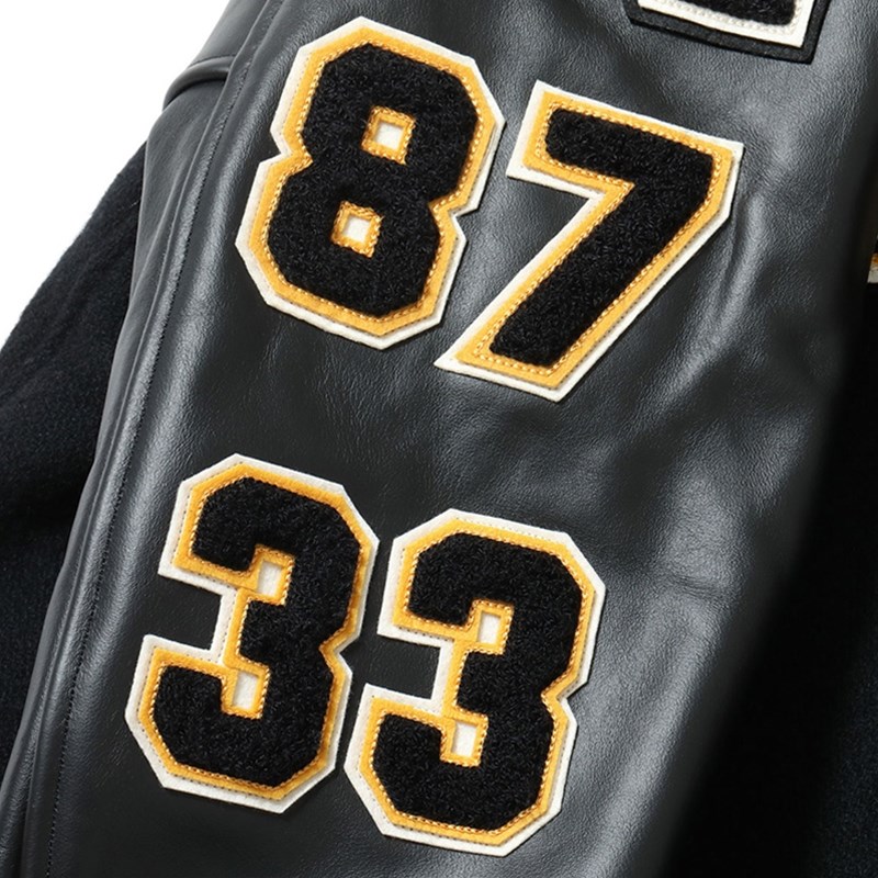 WHITESVILLE / ホワイツビル 30oz. WOOL MELTON アワードジャケット “MAVERICKS” Black 38(M)[WV15605]