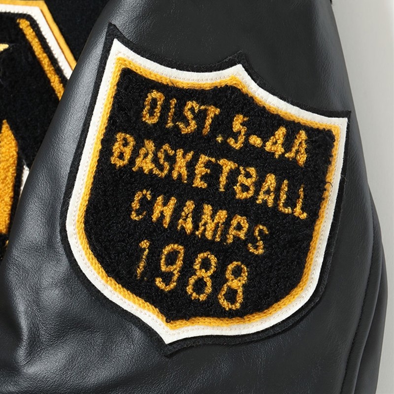 WHITESVILLE / ホワイツビル 30oz. WOOL MELTON アワードジャケット “MAVERICKS” Black 38(M)[WV15605]