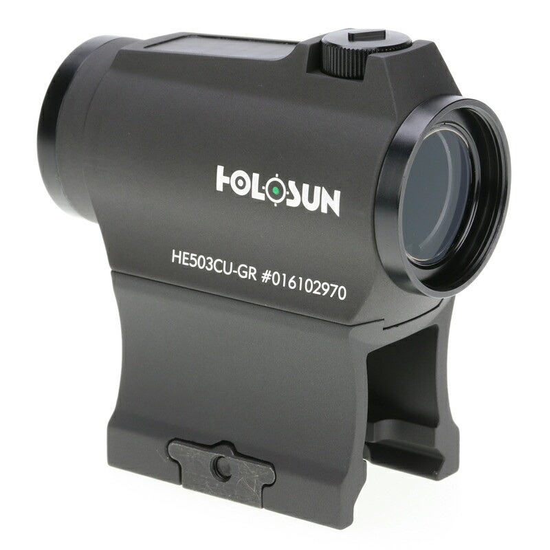 HOLOSUN HE503CU-GR Micro グリーン サークルドットサイト ソーラーモデル