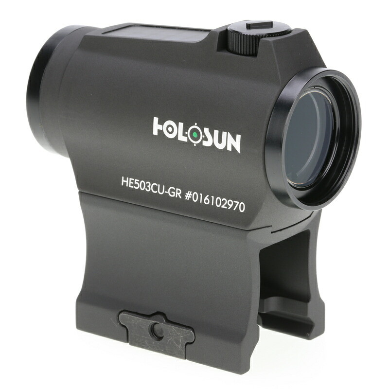 HOLOSUN HE503CU-GR Micro グリーン サークルドットサイト ソーラーモデル 