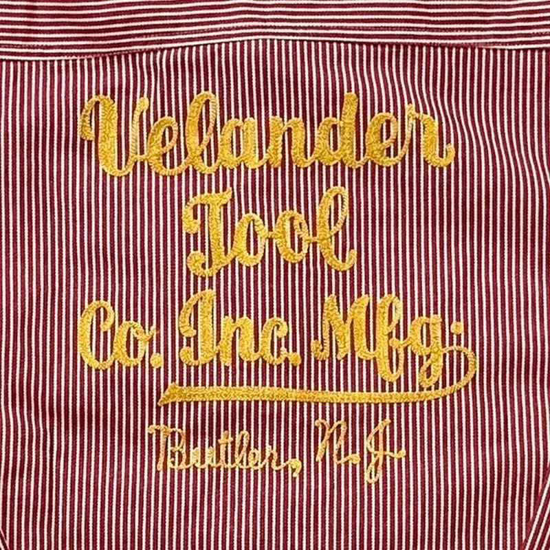 SUGAR CANE / シュガーケーン HICKORY STRIPE ワークシャツ SC29376 119 BKストライプ S