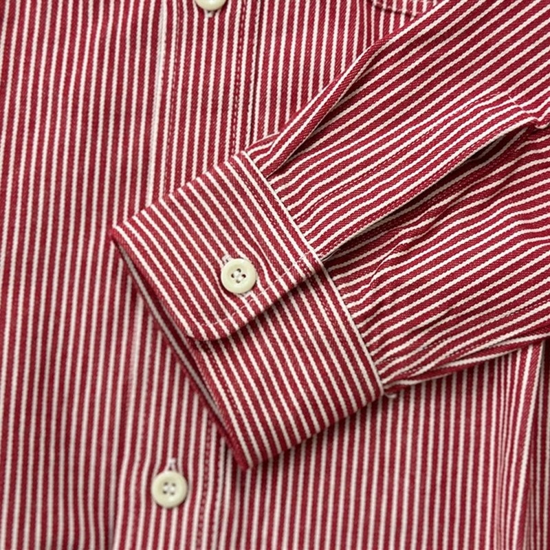 SUGAR CANE / シュガーケーン HICKORY STRIPE ワークシャツ SC29376 119 BKストライプ S