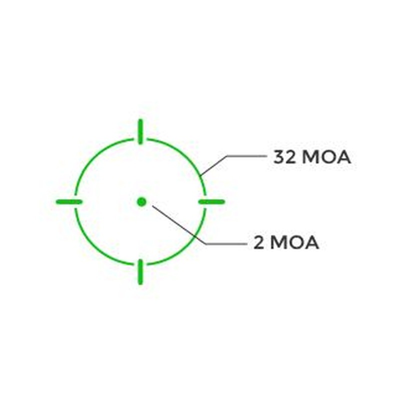 HOLOSUN HE508T-GR X2 Open Reflex グリーン サークルドットサイト ソーラーモデル