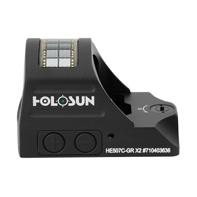 HOLOSUN HE507C-GR X2 Open Reflex グリーン サークルドットサイト ソーラーモデル