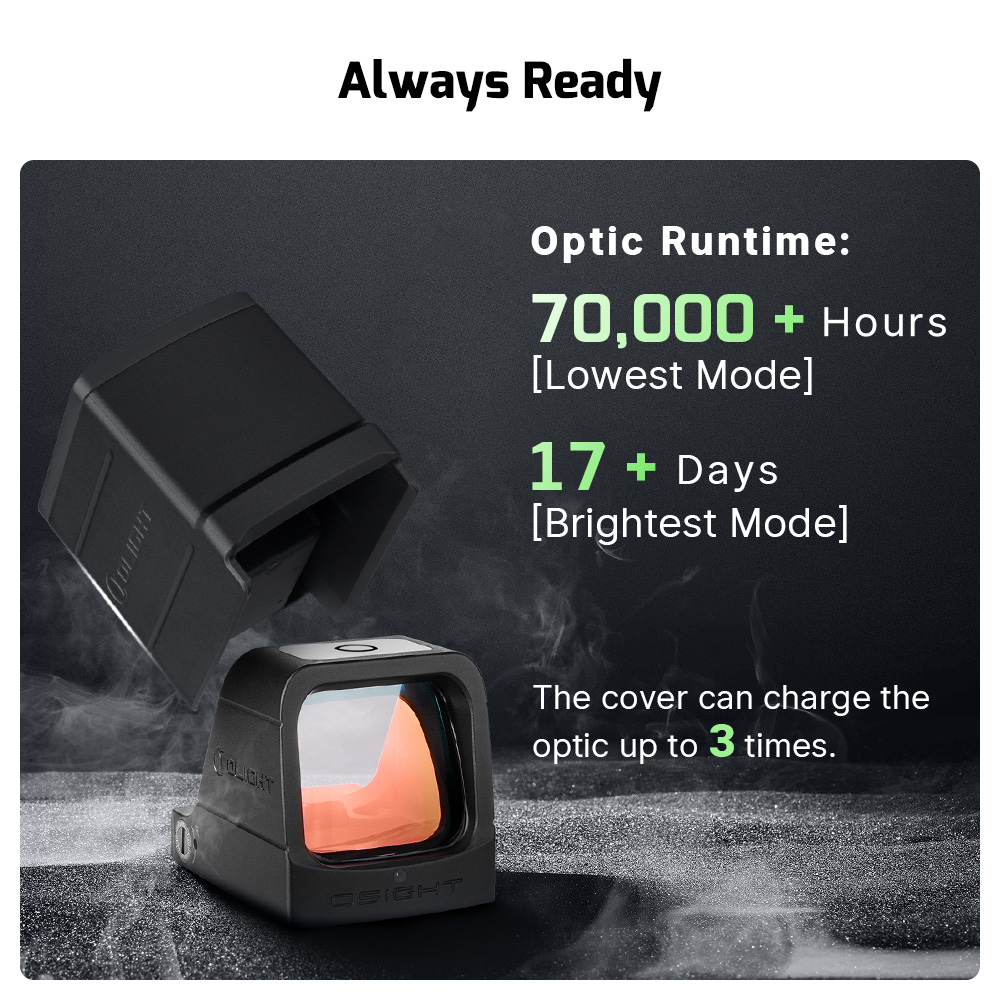 数量限定特別価格】OLIGHT / オーライト Osight 3 MOA ドット