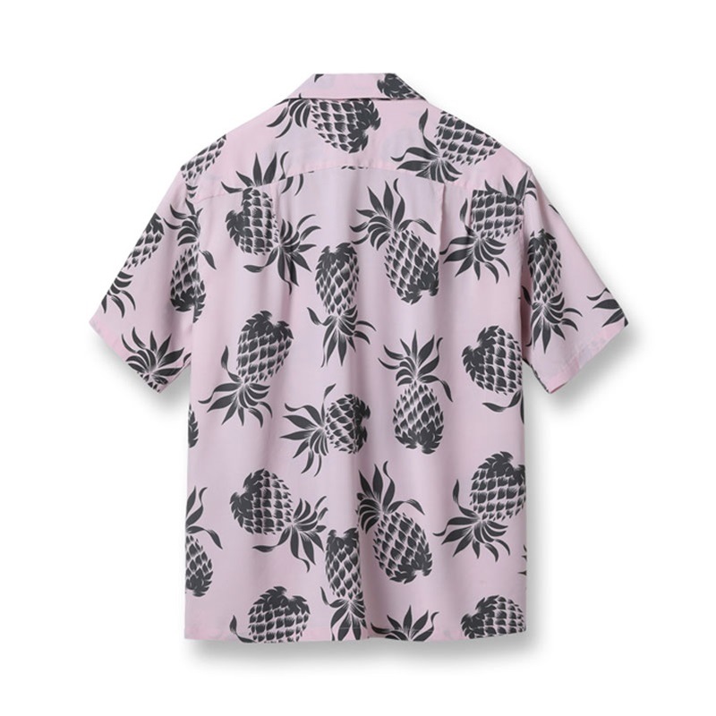 DUKE KAHANAMOKU 定番 半袖 ハワイアン アロハシャツ  SPECIAL EDITION “DUKE'S PINEAPPLE” (SHORT SLEEVE) DK36201