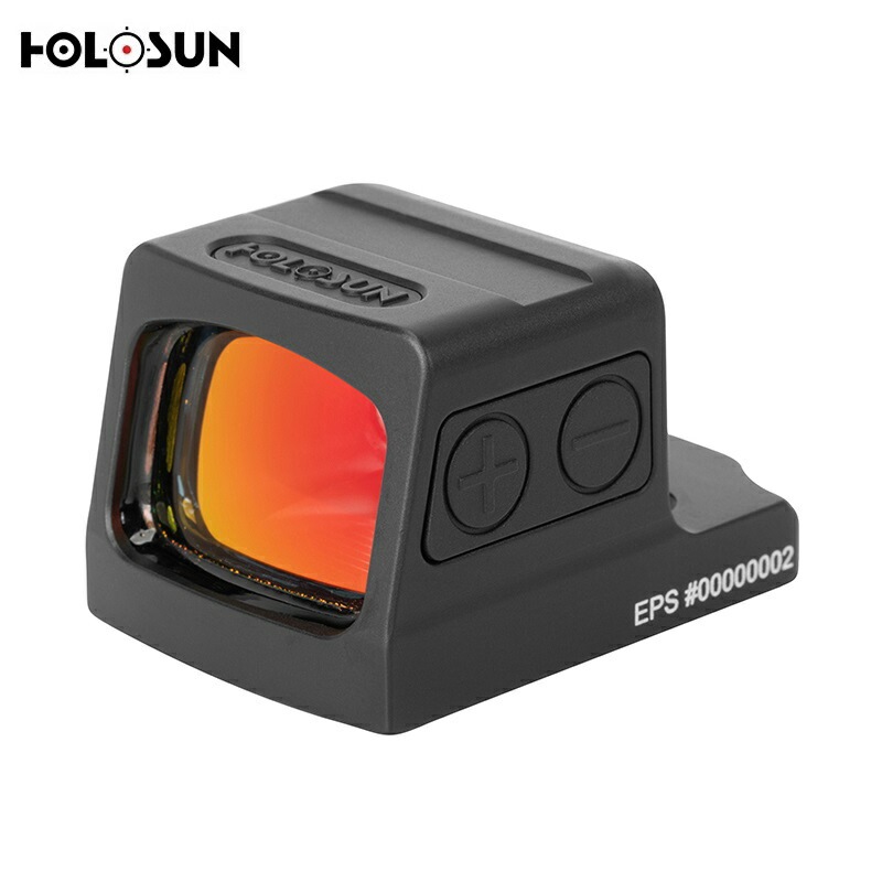 HOLOSUN EPS-GR2 Open Reflex グリーンドット ダットサイト RMRアダプタープレート付属