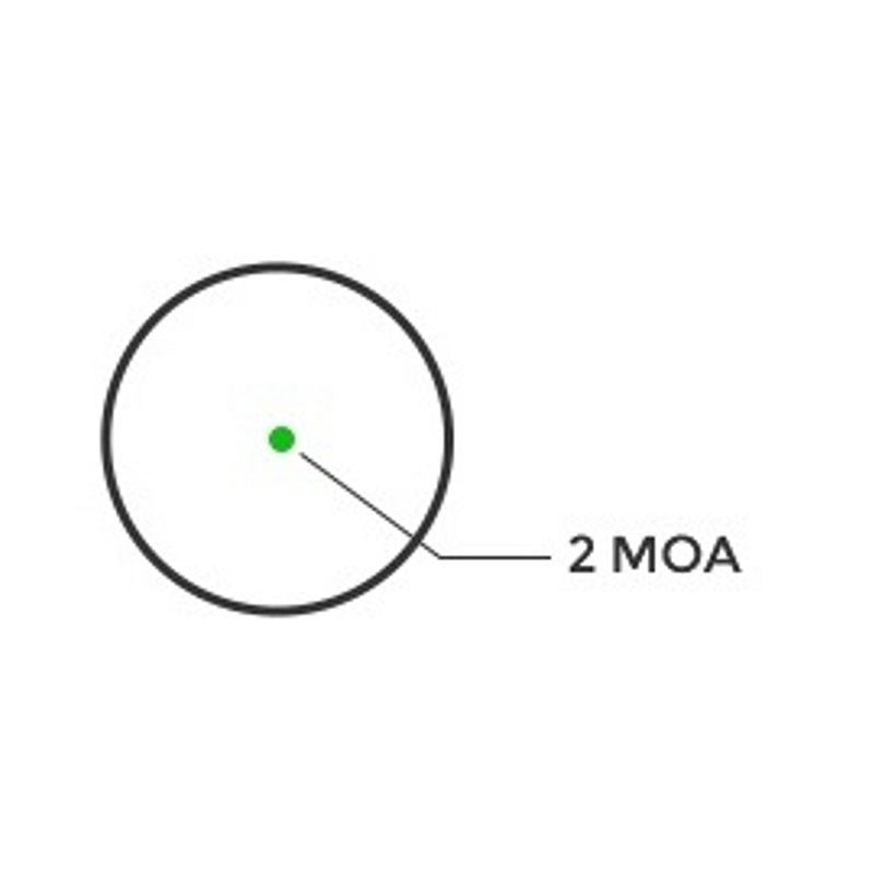 HOLOSUN EPS-GR2 Open Reflex グリーンドット ダットサイト RMRアダプタープレート付属