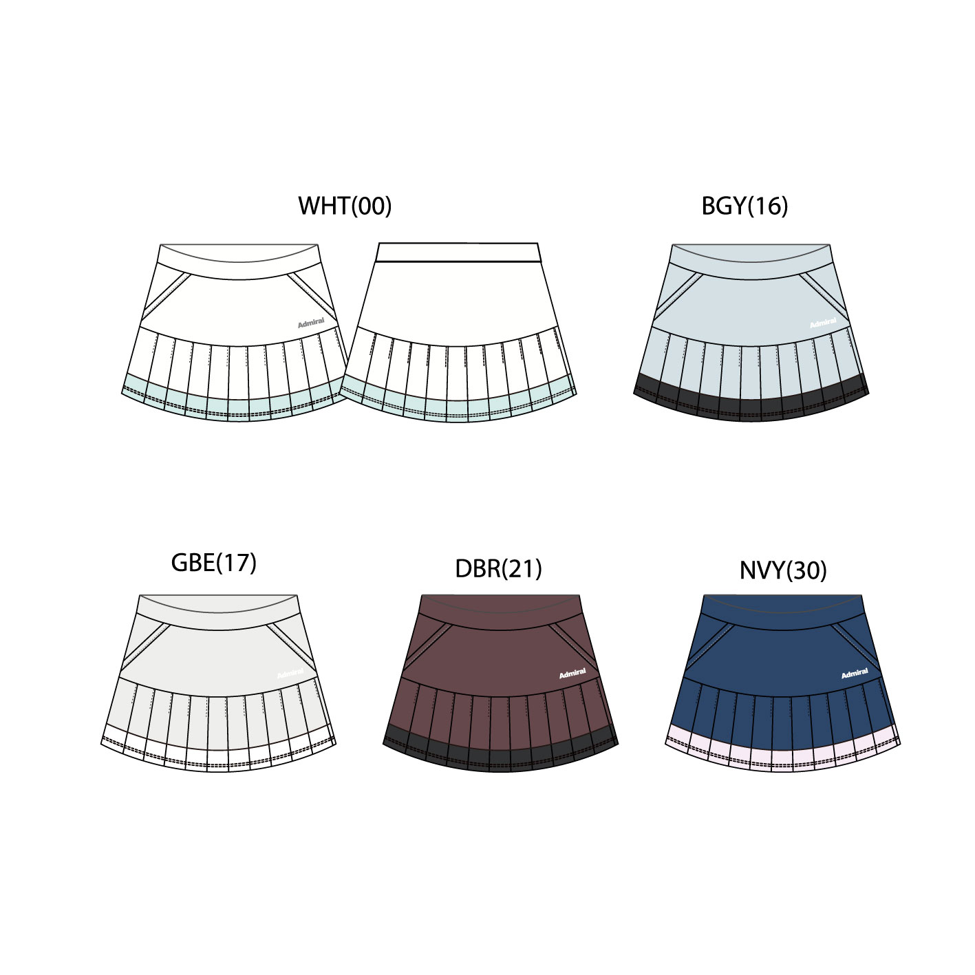 2027年春夏モデル | Admiral ATHLETICS On-line Shop