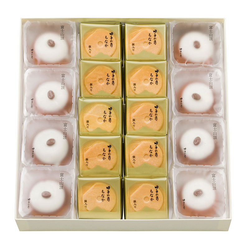 田子の月もなか＆富士山頂 18個入