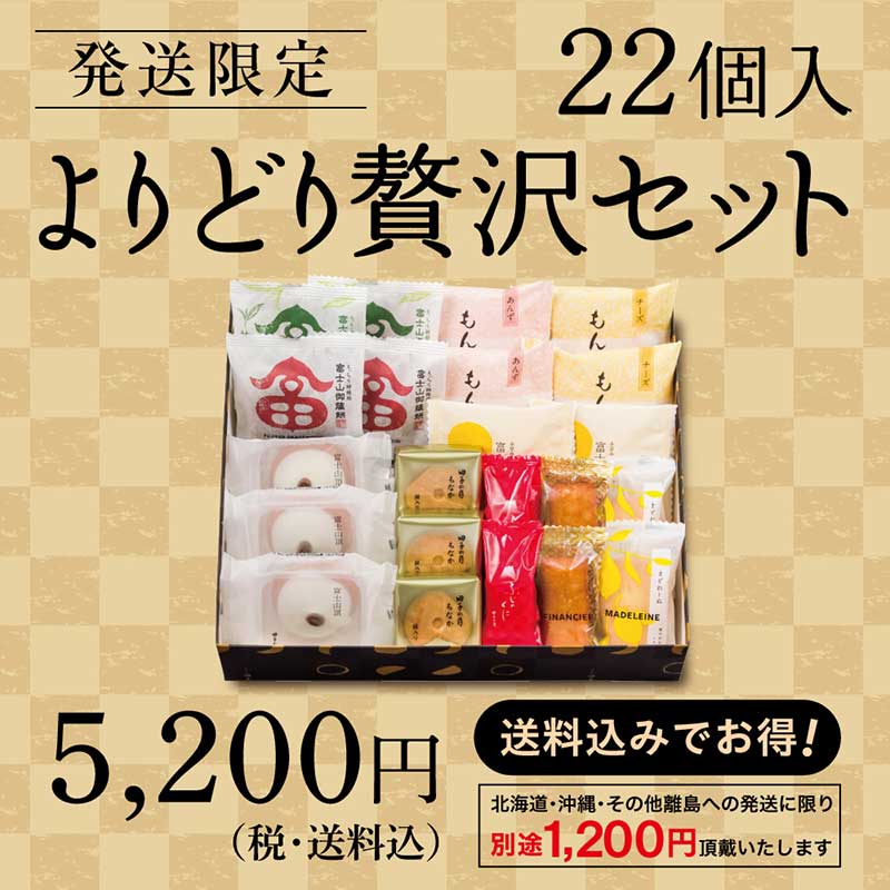 ◯よりどり贅沢セット 22個入【送料込み】
