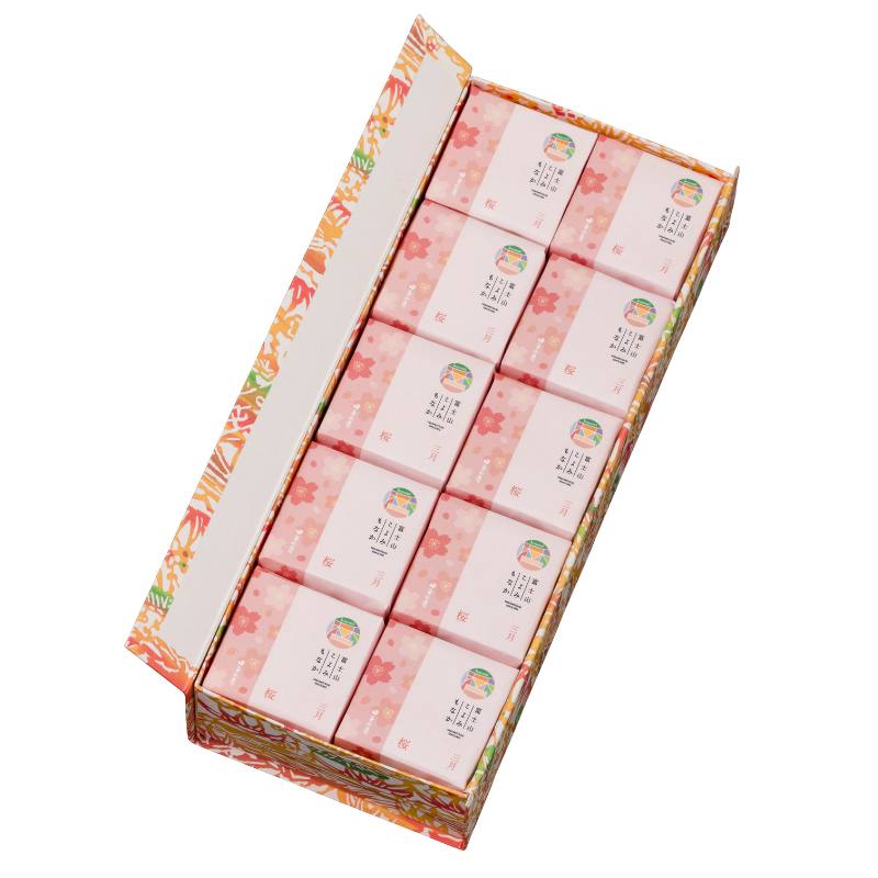 富士山こよみもなか(3月限定：桜) 20個入