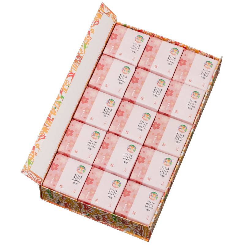 富士山こよみもなか(3月限定：桜) 30個入