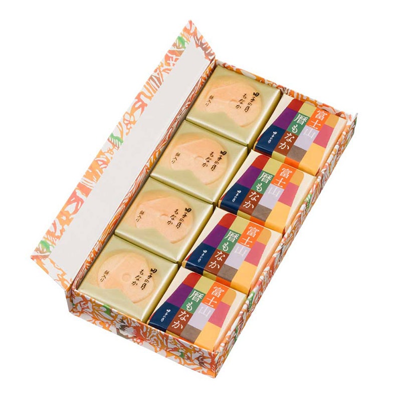 富士山暦もなか＆田子の月もなか(3月限定：桜) 8個入