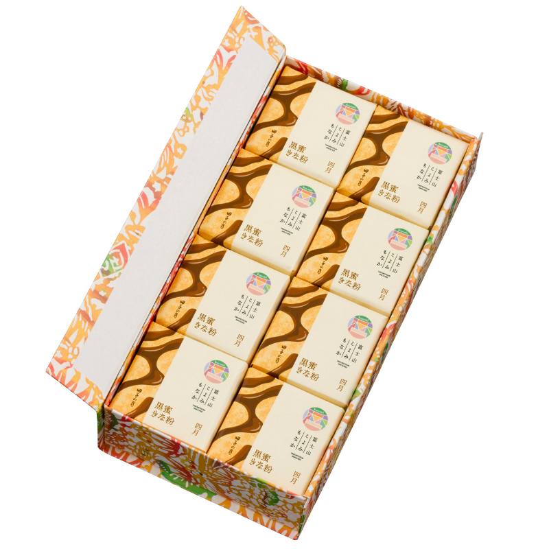 富士山暦もなか(4月限定：黒蜜きな粉) 16個入