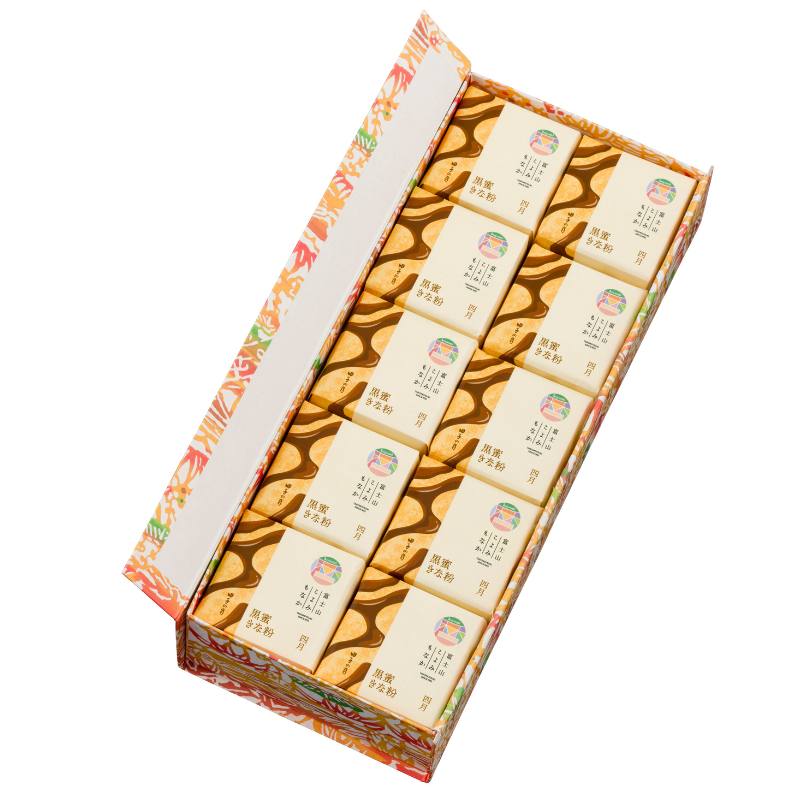 富士山暦もなか(4月限定：黒蜜きな粉) 20個入