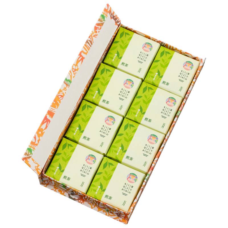 富士山暦もなか(5月限定：煎茶) 8個入