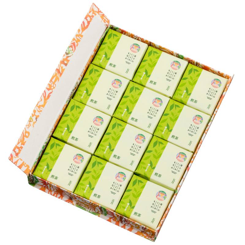 富士山暦もなか(5月限定：煎茶) 12個入