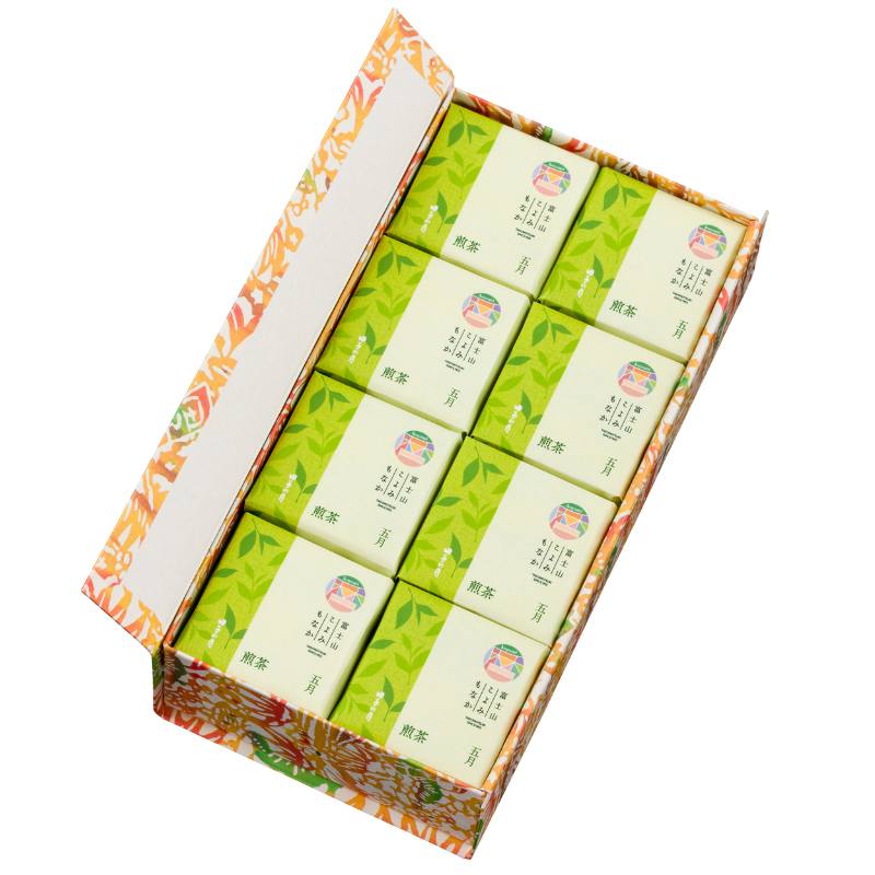 富士山暦もなか(5月限定：煎茶) 16個入