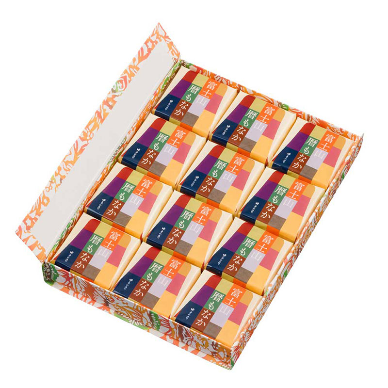 富士山暦もなか(1月限定：ごま) 12個入