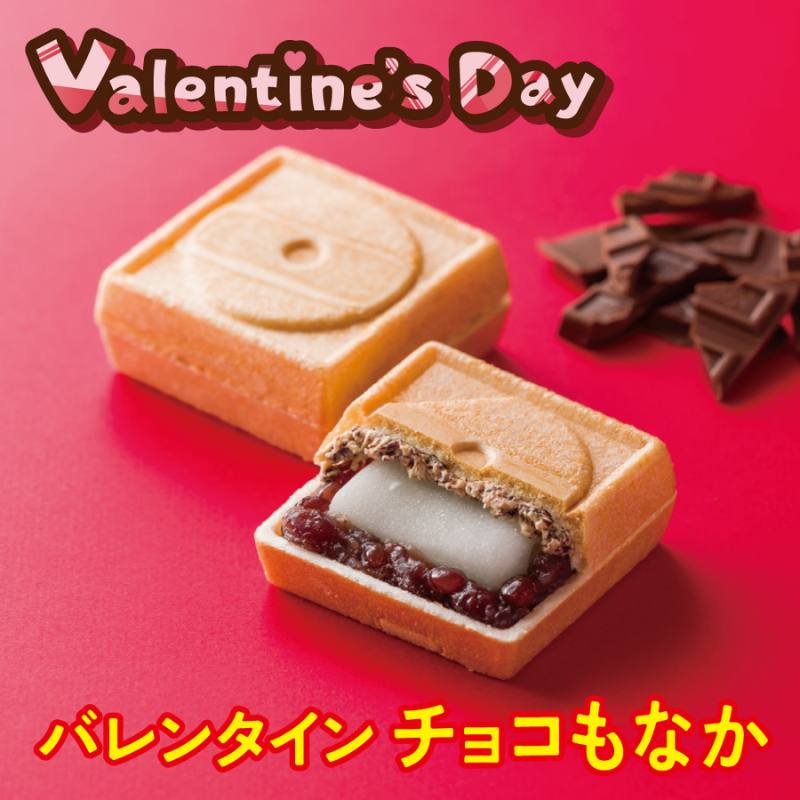 バレンタインチョコもなか【送料込み】【2/12(木)・13(金)お届け】