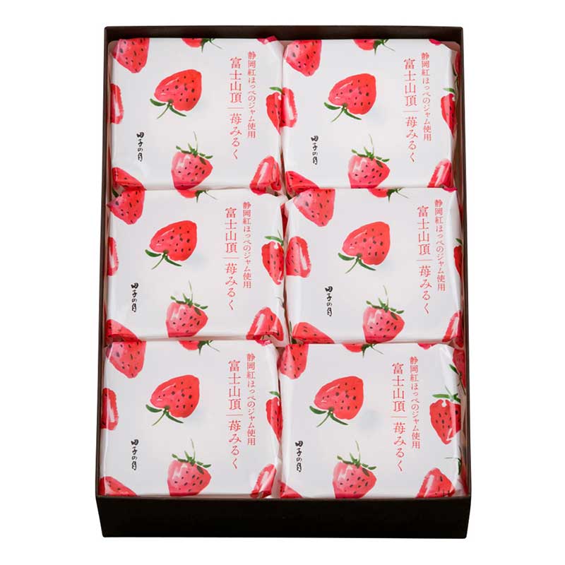 富士山頂(苺みるく) 6個入